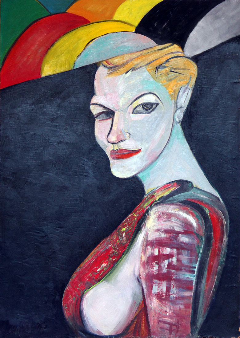 Anna Loos, 2007, Öl auf Leinwand, 90 × 110 cm